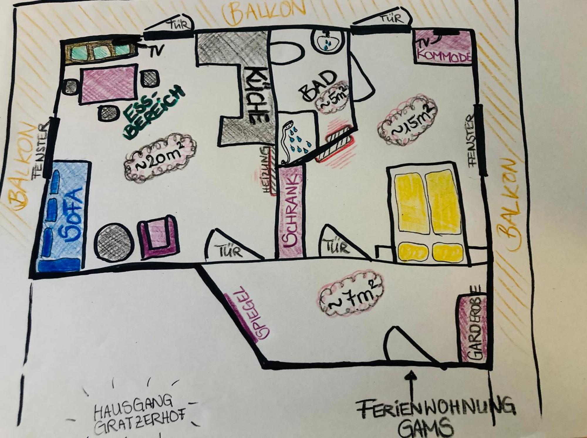 Ferienwohnung Gams Finkenberg Esterno foto